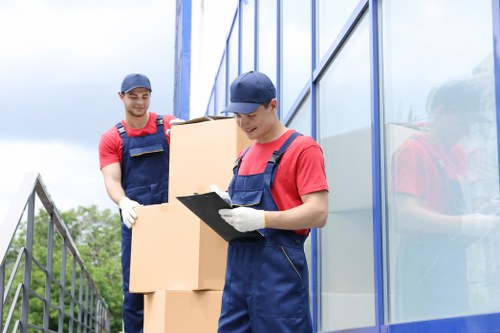 Customer booking a storage unit at Coneyhall Storage