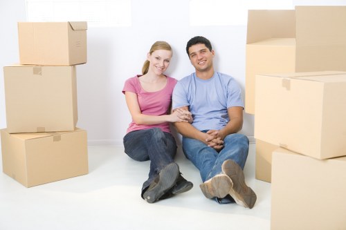 Office relocation supplies prepared for removals in Coneyhall