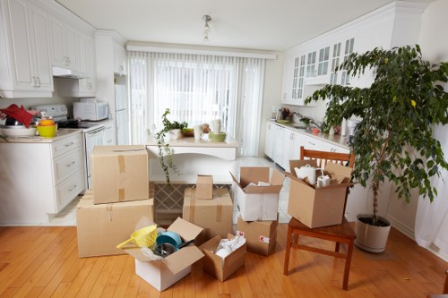 Professional packing materials for removals in Coneyhall