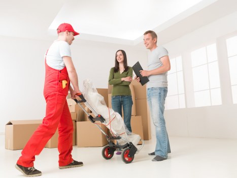 Home packing support in Coneyhall with organized boxes