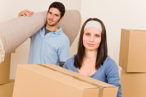 Seasonal and business items neatly arranged in long-term storage in Coneyhall
