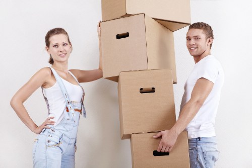 Family organizing a smooth house relocation in Coneyhall