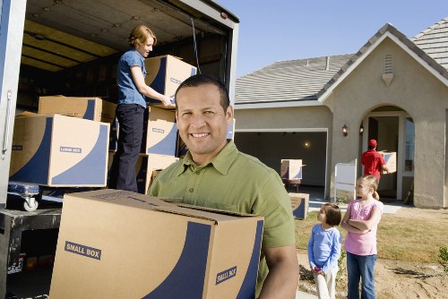 Organized household items placed in self storage in Coneyhall